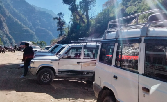 Pokhara to Nayapul Jeep
