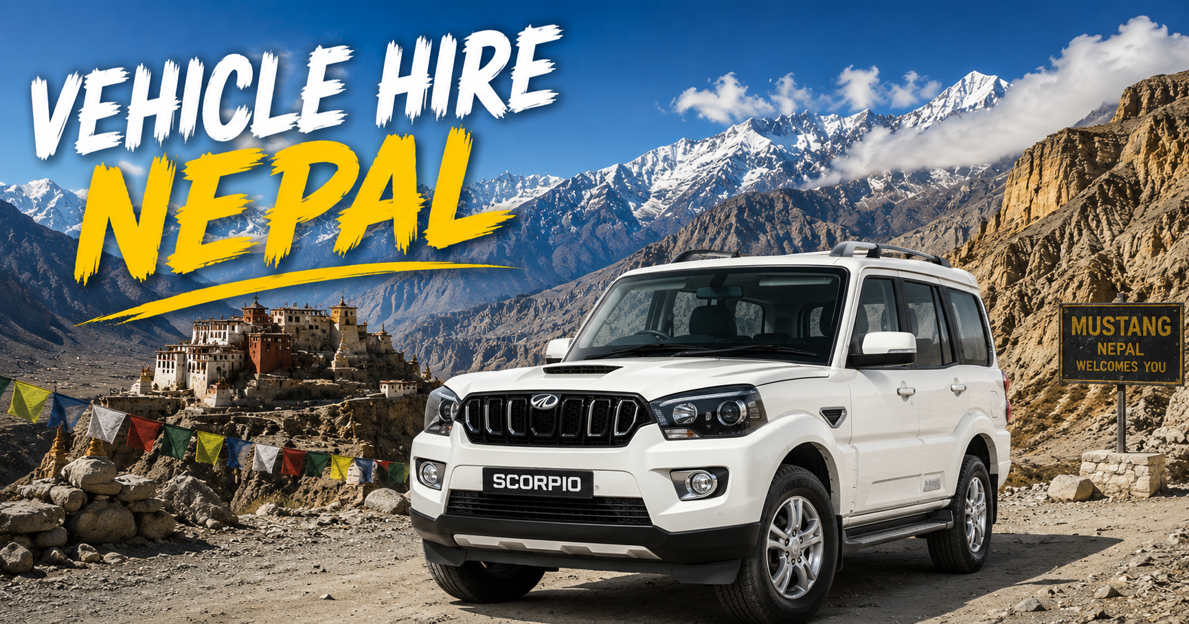Scenic Himalayan River Valley Trekking Route with Off-Road kathmandu to manang jeep photo kathmandu to manang jeep Service