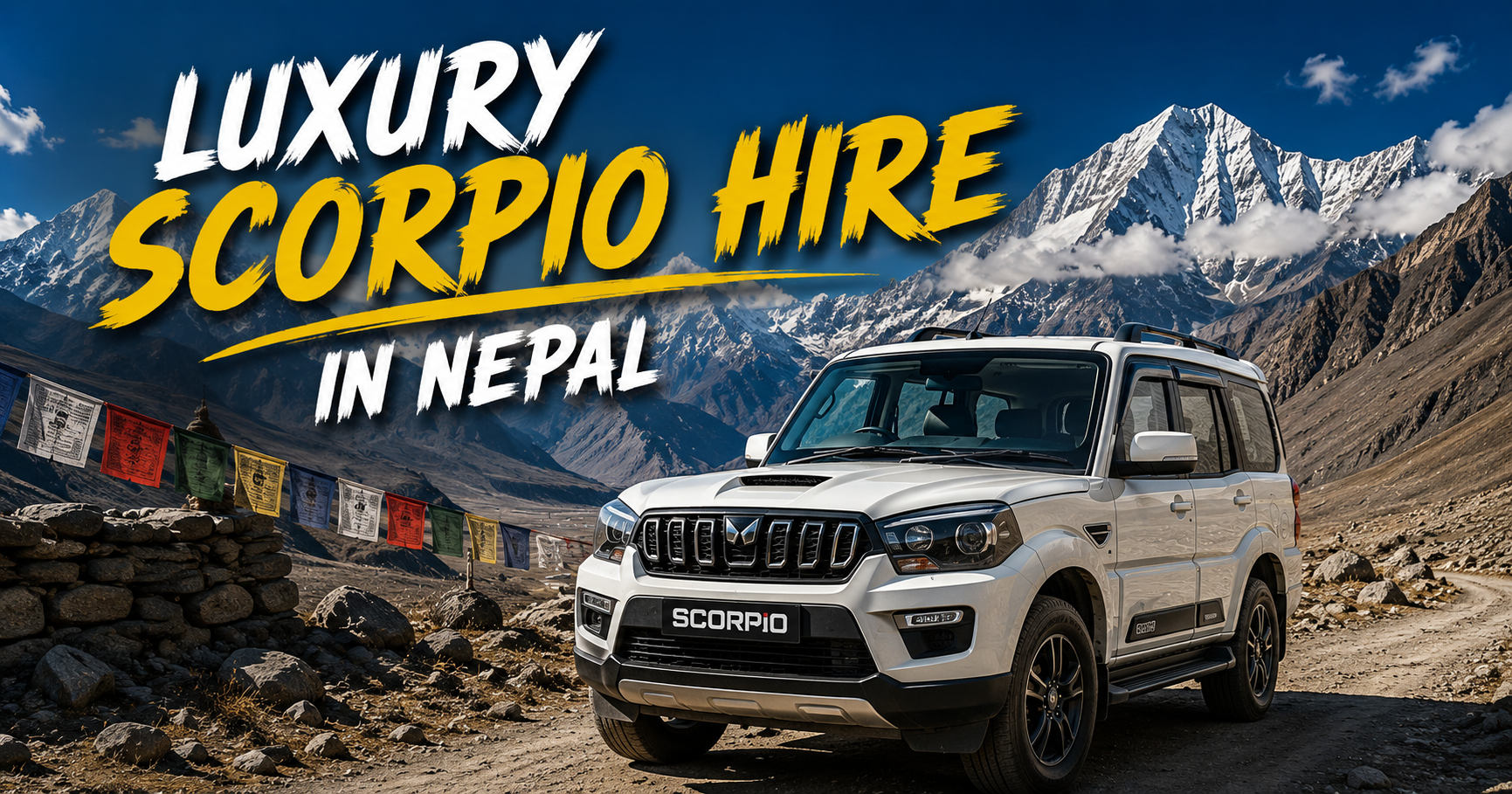 Scenic Himalayan River Valley Trekking Route with Off-Road Pokhara to Jomsom Jeep Rental Pokhara to Jomsom Jeep Rental