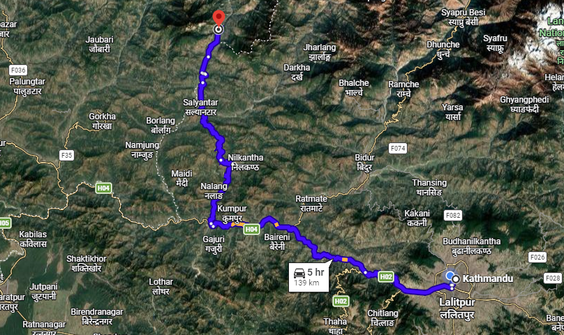 Kathmandu to Soti Khola By Jeep