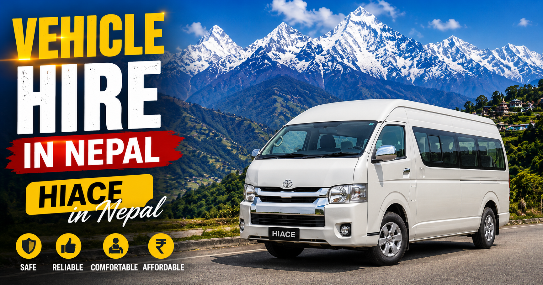 Hiace hire in nepal