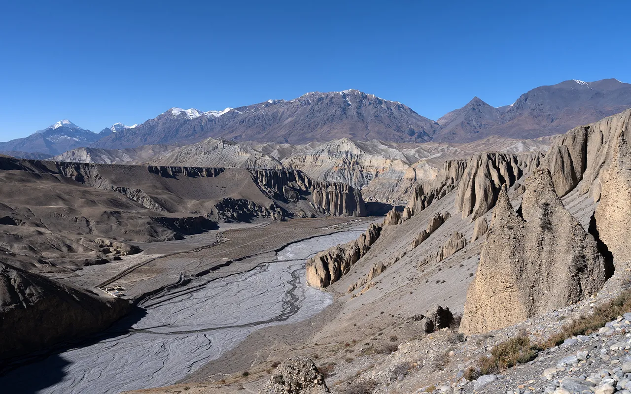 Pokhara to Mustang Border Route Jeep