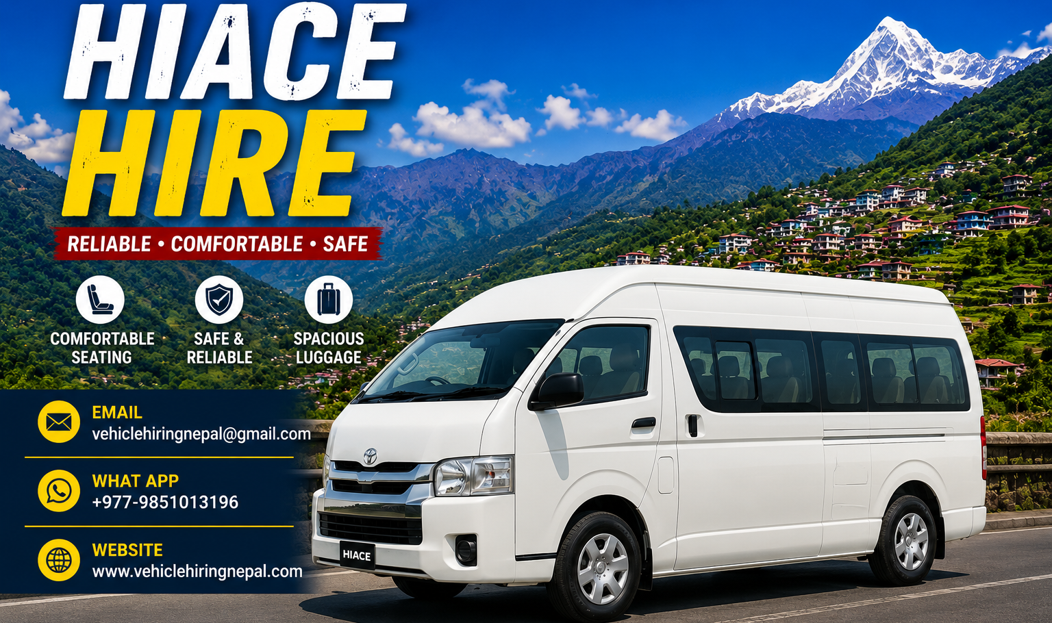 Kathmandu to Besisahar Hiace Transfer – Complete Guide 2026