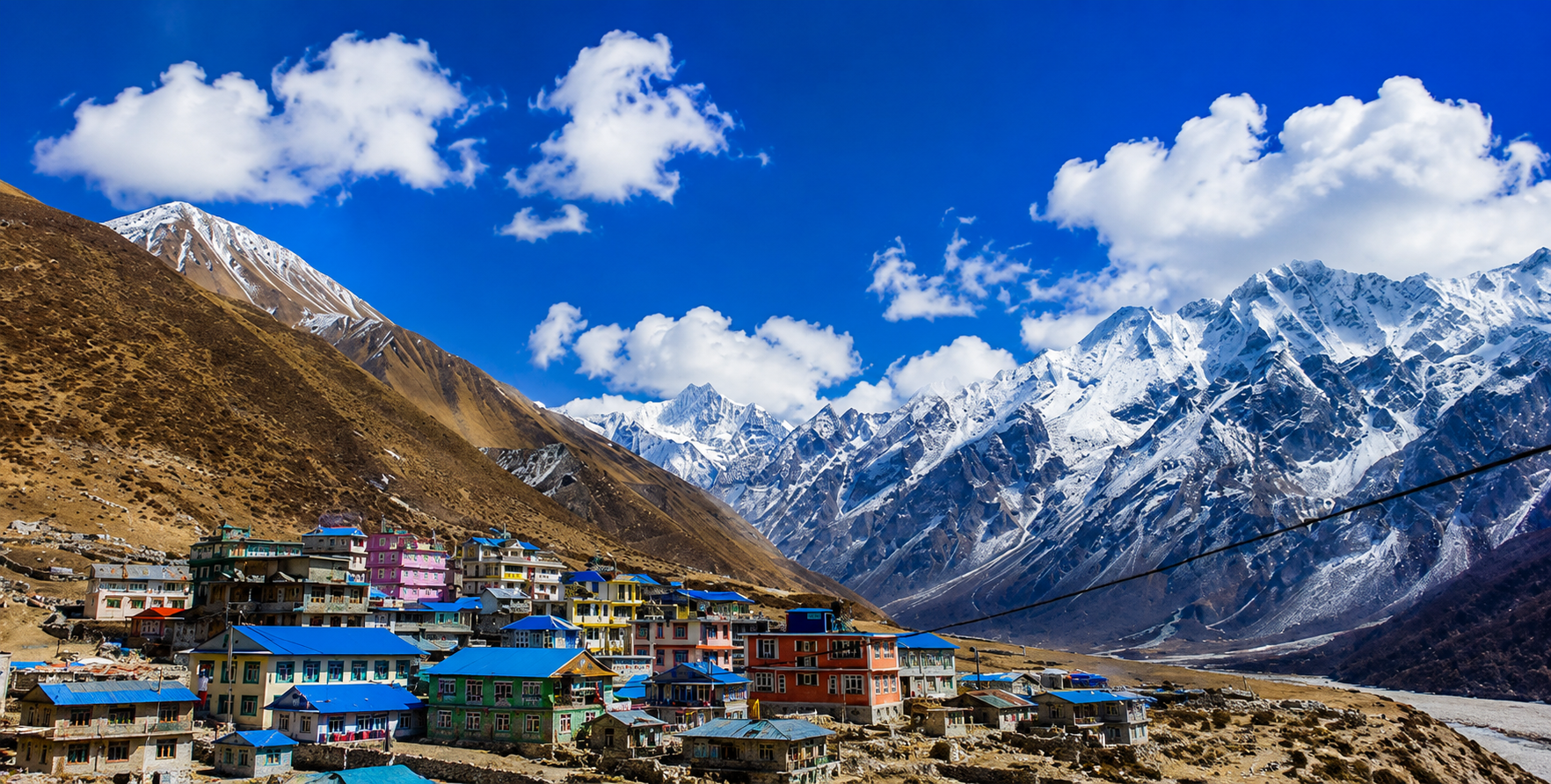 Langtang Valley Trek, one of the ultimate best treks in Nepal with stunning Himalayan mountain views and Tamang villages