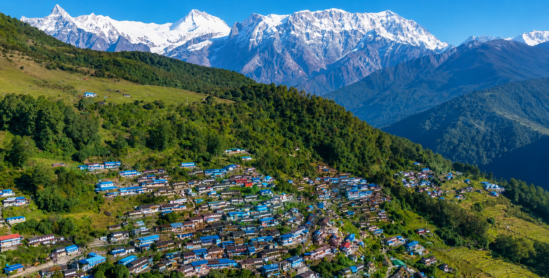 Scenic Himalayan River Valley Trekking Route with Off-Road pokhara to sikle jeep rental pokhara to sikle jeep rental – Himalayan Off-Road Transportation