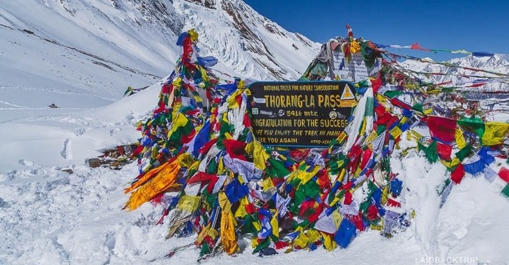 Scenic Himalayan River Valley Trekking Route with Off-Road Pokhara to Manang Transport Pokhara to Manang Transport - thorang la pass