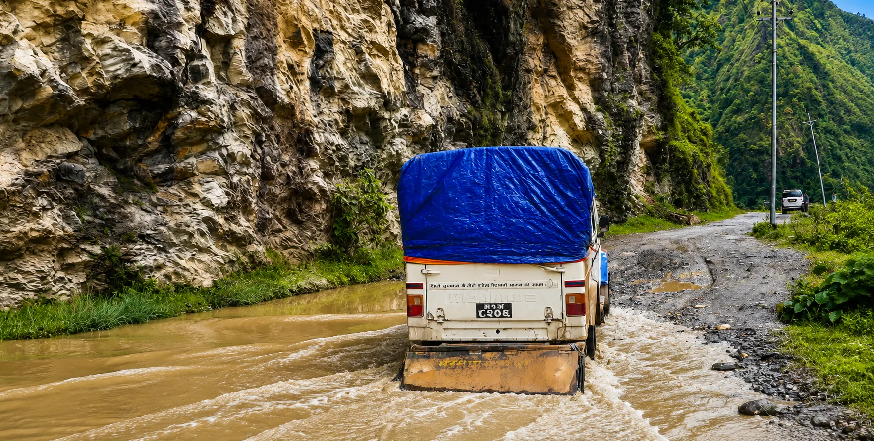 Kathmandu to Machha Khola Jeep Transfer in Nepal
