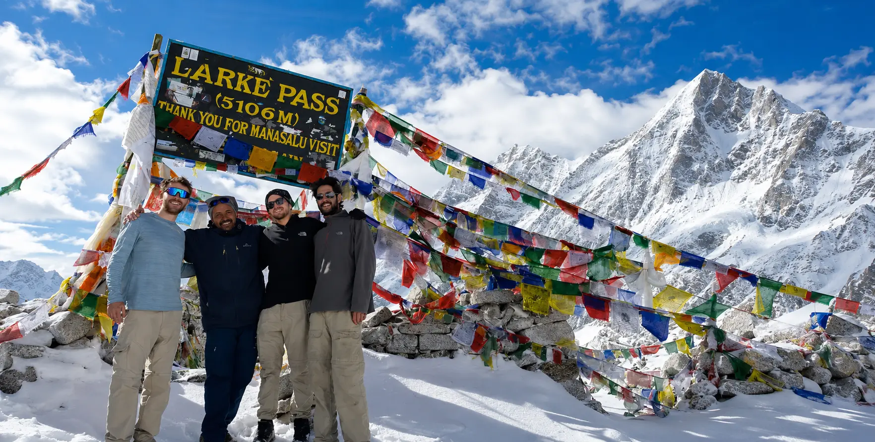 Trekker obtaining MCAP Permit guide for the Manaslu Conservation Area in Nepal