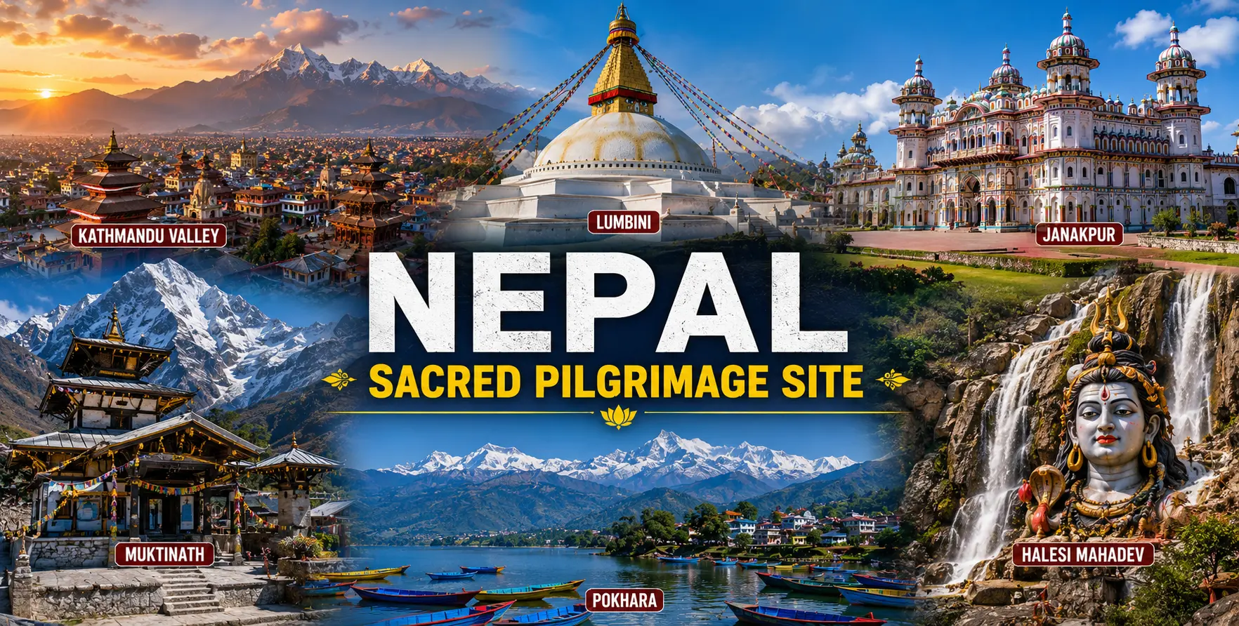 Nepal Heritage Journey Nepal Heritage Journey featuring ancient temples, UNESCO World Heritage Sites, monasteries, palaces, and sacred pilgrimage destinations