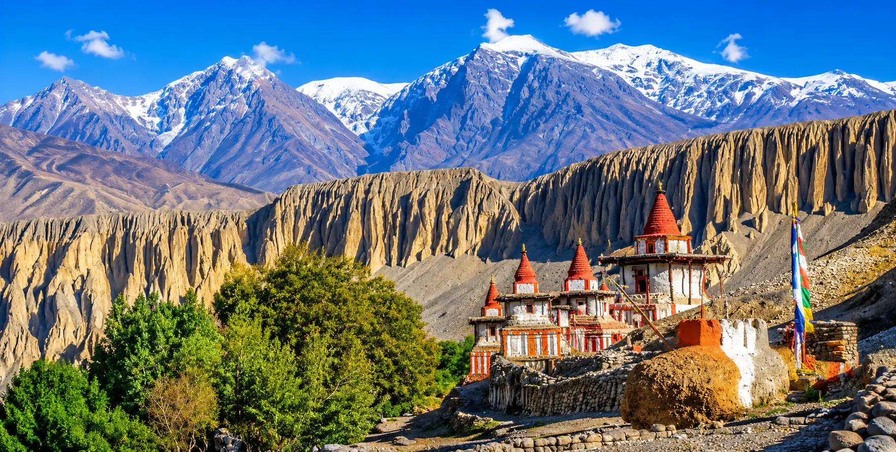 Annapurna Conservation Area-Himalayan mountain background for comfortable and adventurous travel. Annapurna Conservation Area-Himalayan mountain background for comfortable and adventurous travel.