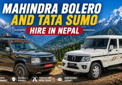 Book Jomsom to Muktinath Jeep Rental with a private 4WD jeep or Scorpio SUV for a comfortable pilgrimage journey. Enjoy convenient pickup in Jomsom, experienced drivers, luggage space, and reliable transportation to Muktinath Temple.