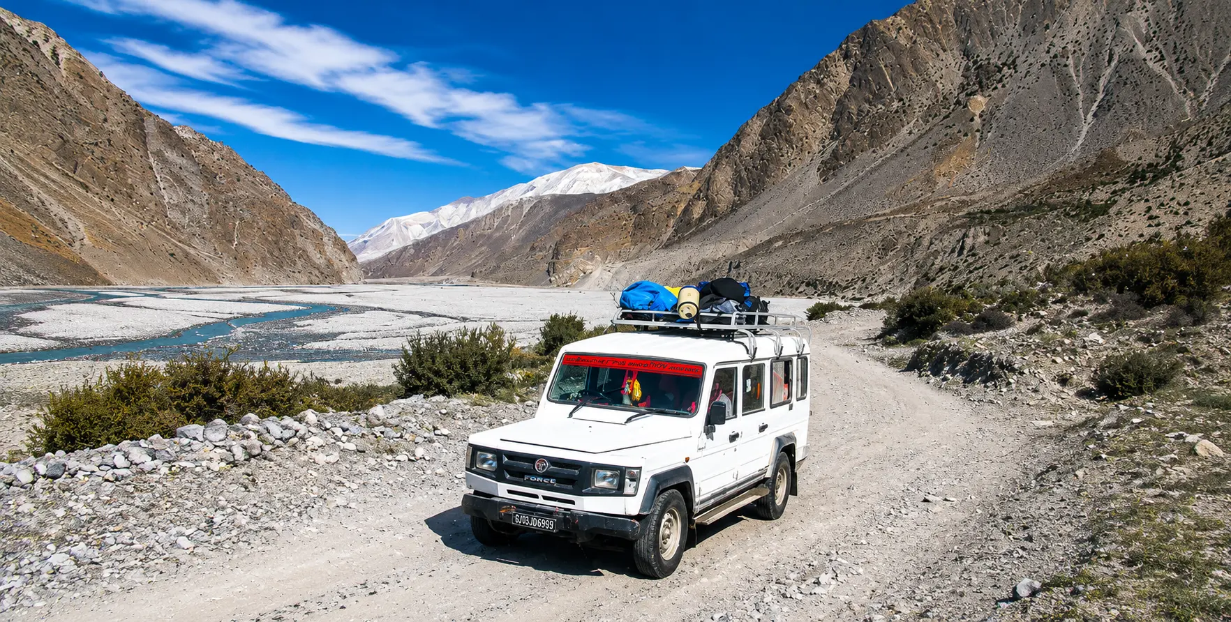 Api Himal Trek transport with 4WD jeep and private vehicle service to the trek starting point in Far West Nepal