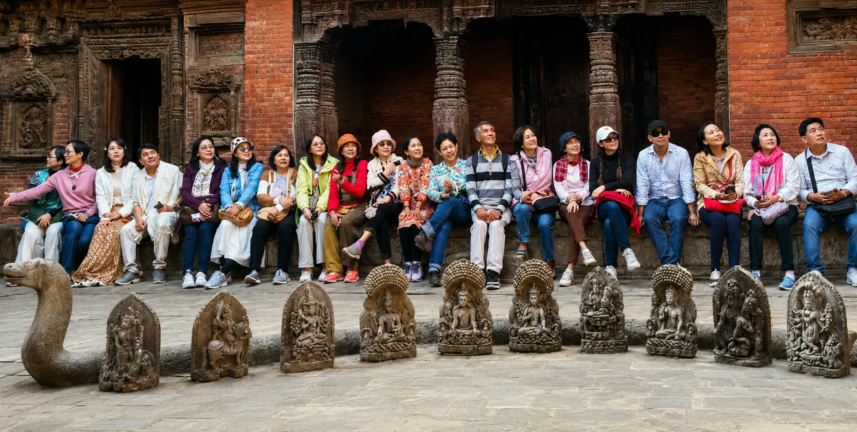 Top 5 Nepal tours including Kathmandu, Pokhara, Chitwan, Lumbini, and Upper Mustang