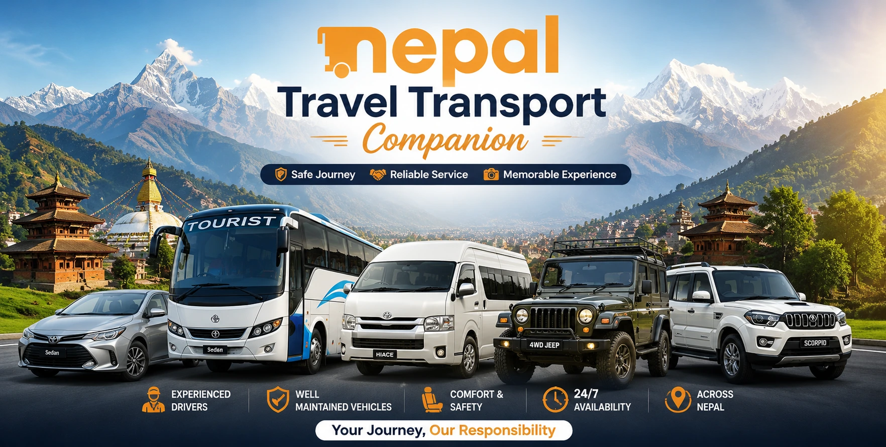 Kathmandu to Hetauda Vehicle Rental
