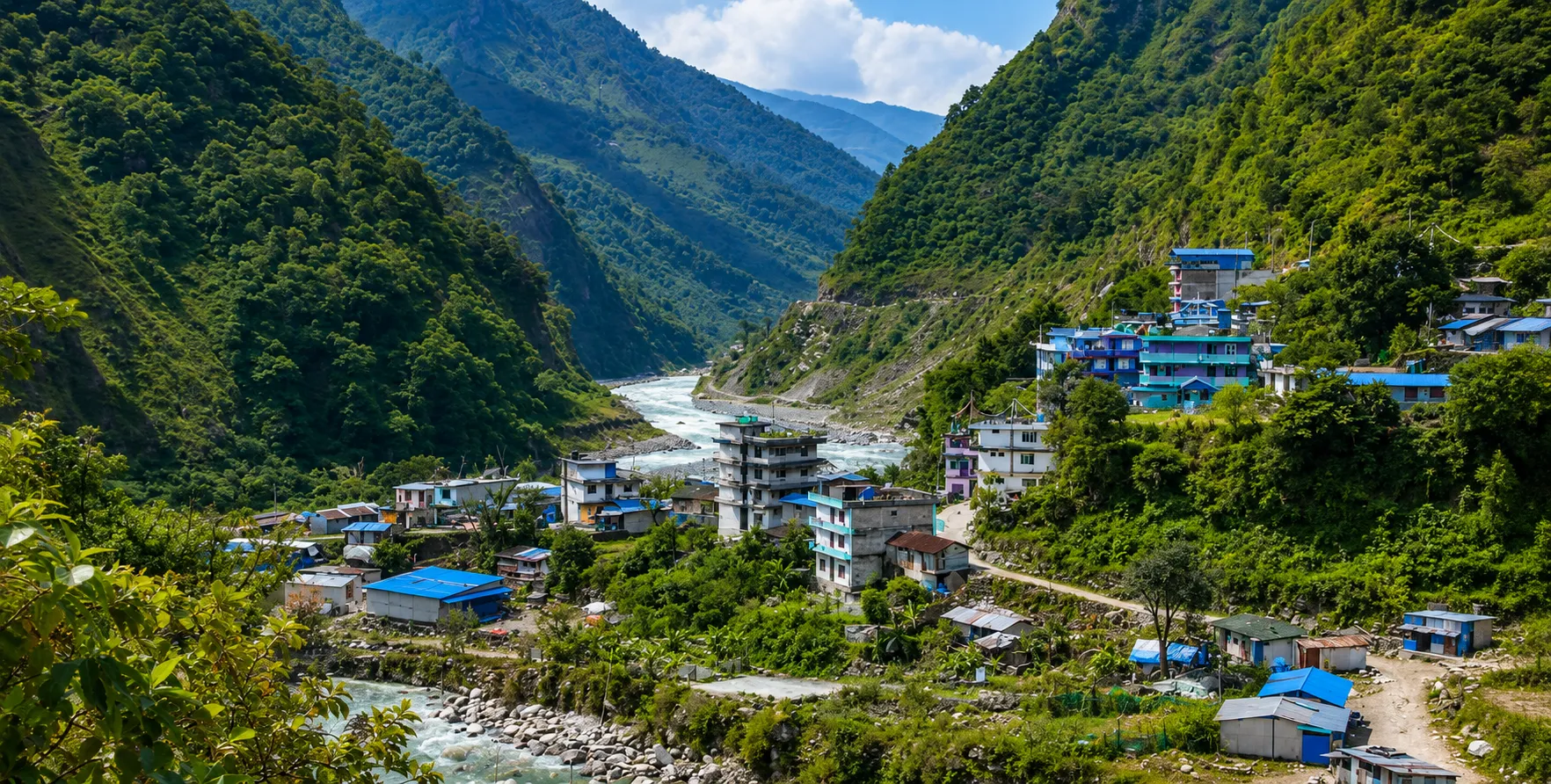 Comfortable Jeep transfer from Kathmandu to Machha Khola for the Manaslu Circuit Trek