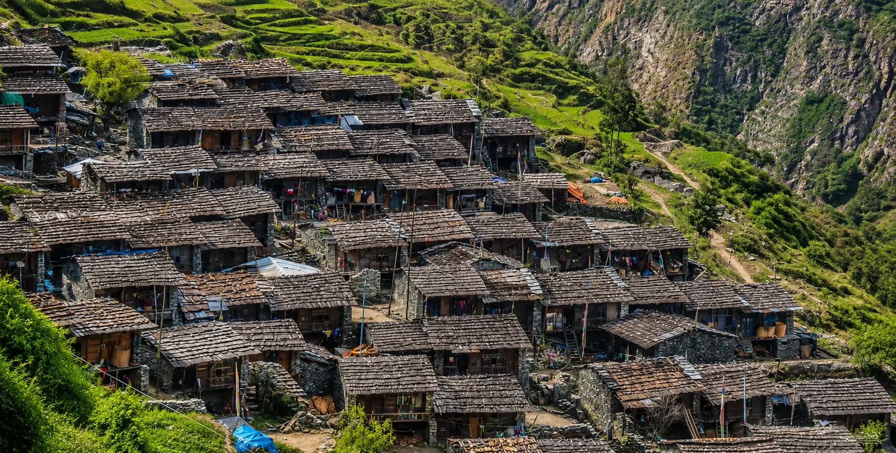 Kathmandu to Tamang Heritage Trail transport with a private 4WD jeep traveling through the Langtang region of Nepal