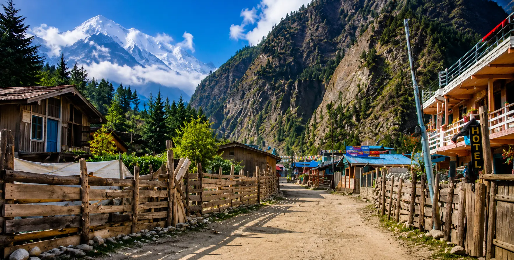 Book a Kathmandu to Manaslu Circuit Jeep Transfer with a private Scorpio or 4WD jeep for a safe, comfortable, and reliable journey to the Manaslu Circuit Trek gateway.