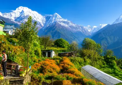 Book Pokhara to Landruk Jeep Hire with a private 4WD jeep or Scorpio SUV for a comfortable journey to the Annapurna trekking region. A private jeep provides convenient hotel pickup in Pokhara, luggage space, and flexible travel arrangements.