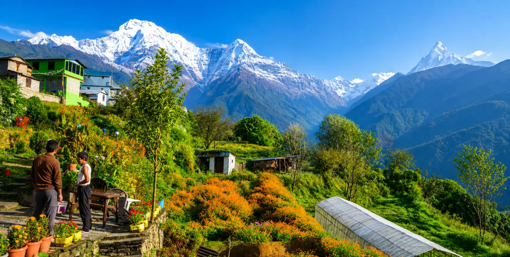 Book Pokhara to Landruk Jeep Hire with a private 4WD jeep or Scorpio SUV for a comfortable journey to the Annapurna trekking region. A private jeep provides convenient hotel pickup in Pokhara, luggage space, and flexible travel arrangements.
