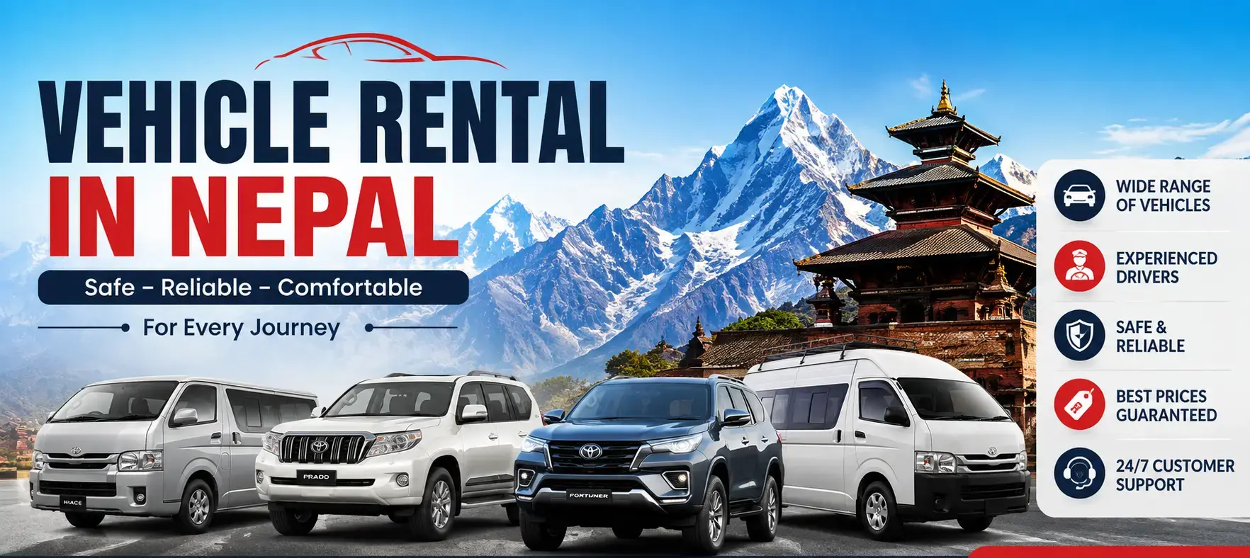 Which Vehicle Is Best for 6 People in Nepal? 