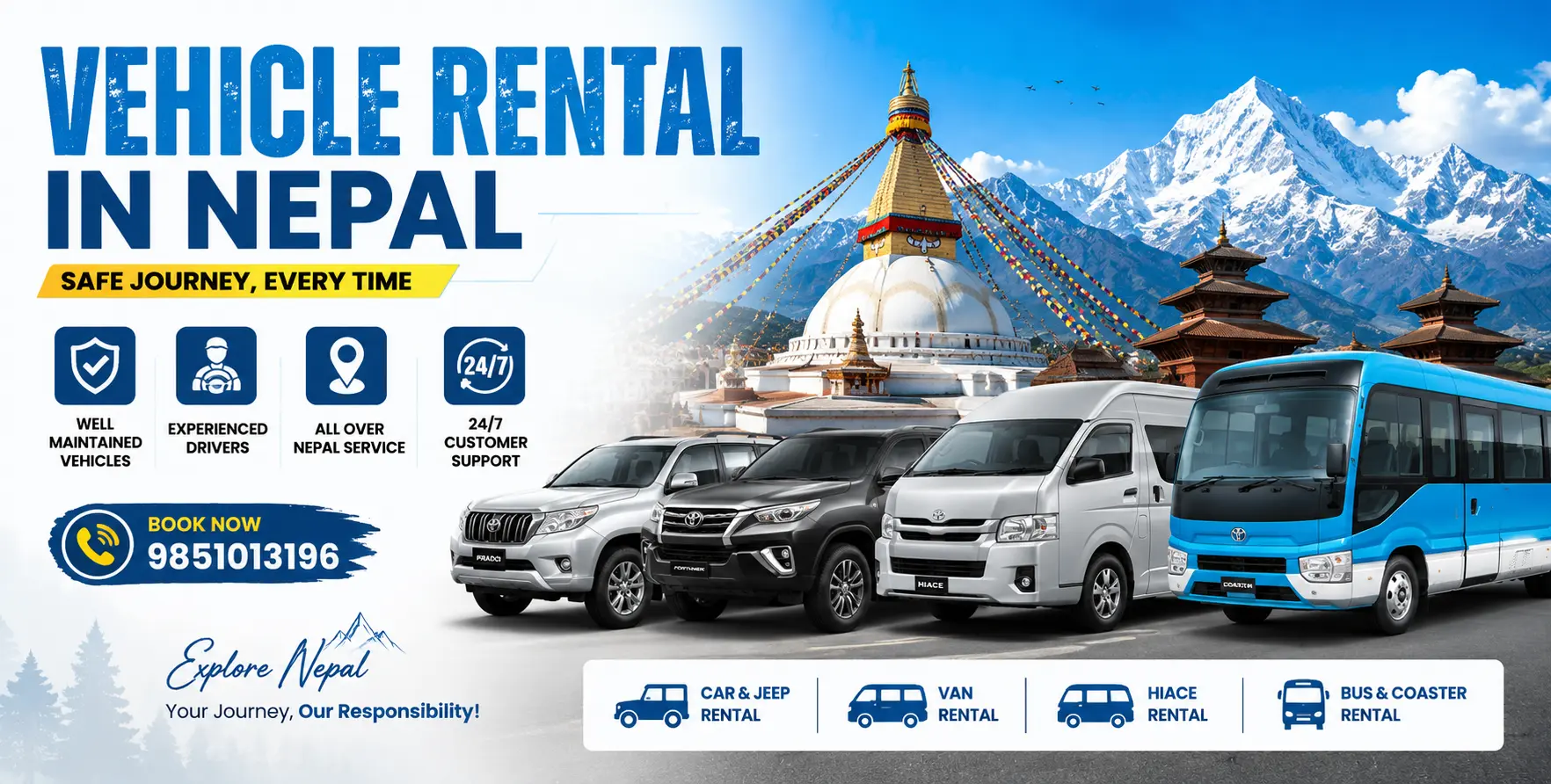 Kathmandu Airport Pickup to Thamel | Private Transfer Guide Book Kathmandu Airport pickup to Thamel with a private car, SUV, jeep, or Hiace van. Enjoy reliable flight monitoring, meet-and-greet service, comfortable travel, and direct door-to-door hotel transfers.