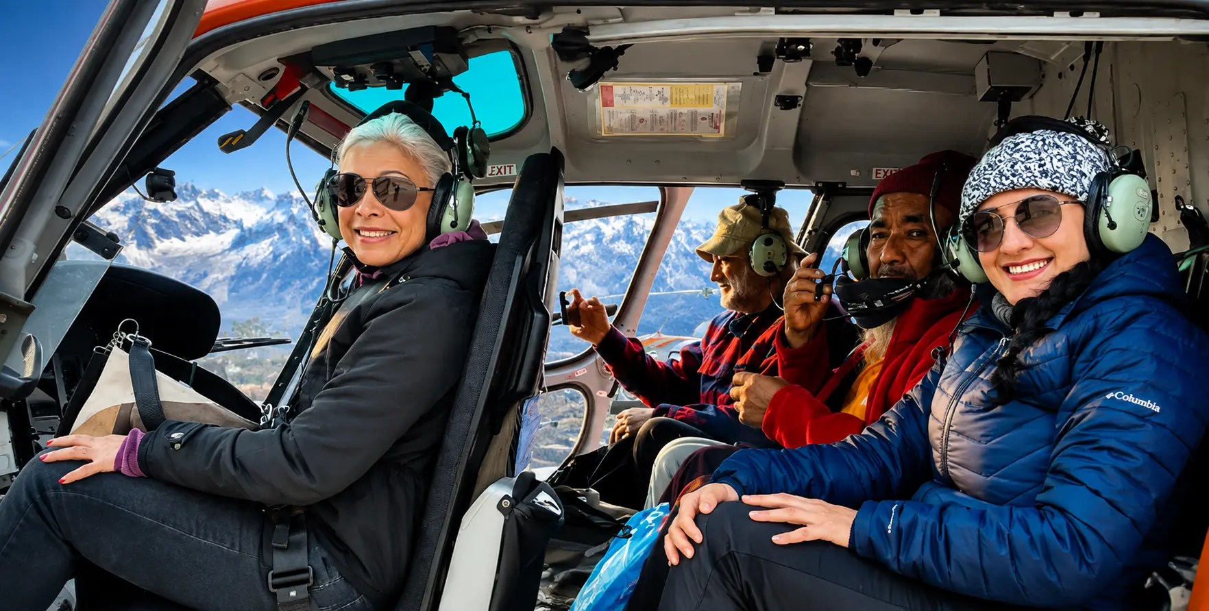 Book an Everest Base Camp Trek Heli Return for a convenient helicopter flight after completing the trek. Enjoy spectacular Himalayan views while reducing the time required for the return journey.