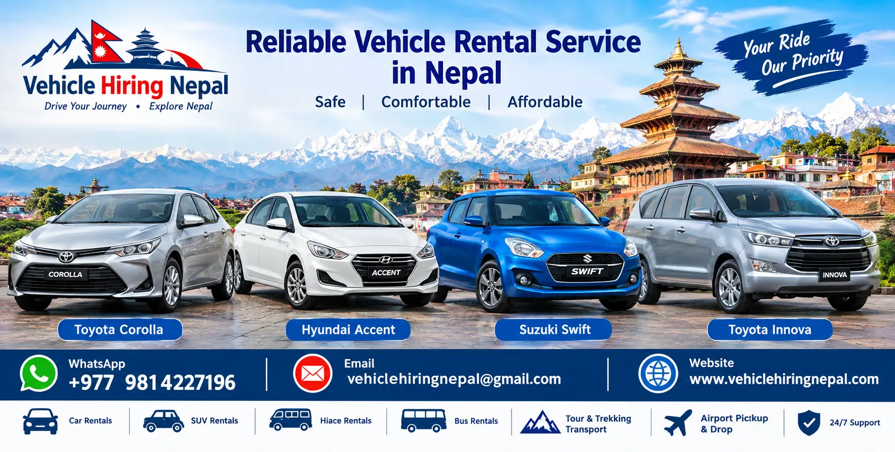 Lumbini to Bandipur Private Car Hire Lumbini to Bandipur Private Car Hire